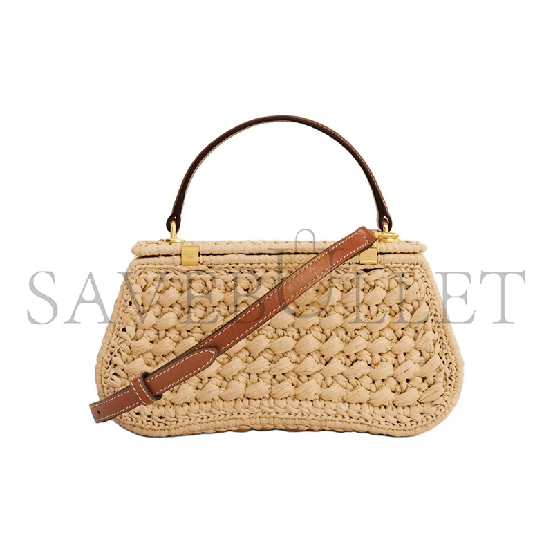 CELINE TEEN LOLA IN RAFFIA EFFECT 119862ETU.02NT (20*11.5*5cm)
